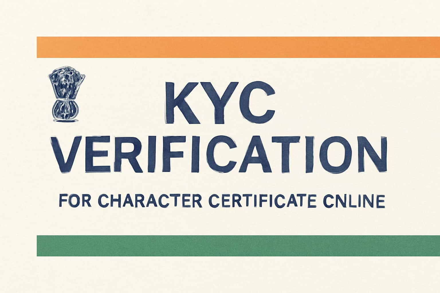 KYC Verification for Character Certificate Online